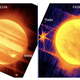 Two views of Jupiter by Webb's NIRCam instrument.
